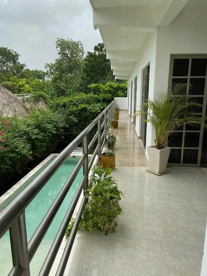 Bed and Breakfast Casa Bugambilias Bacalar Mexiko