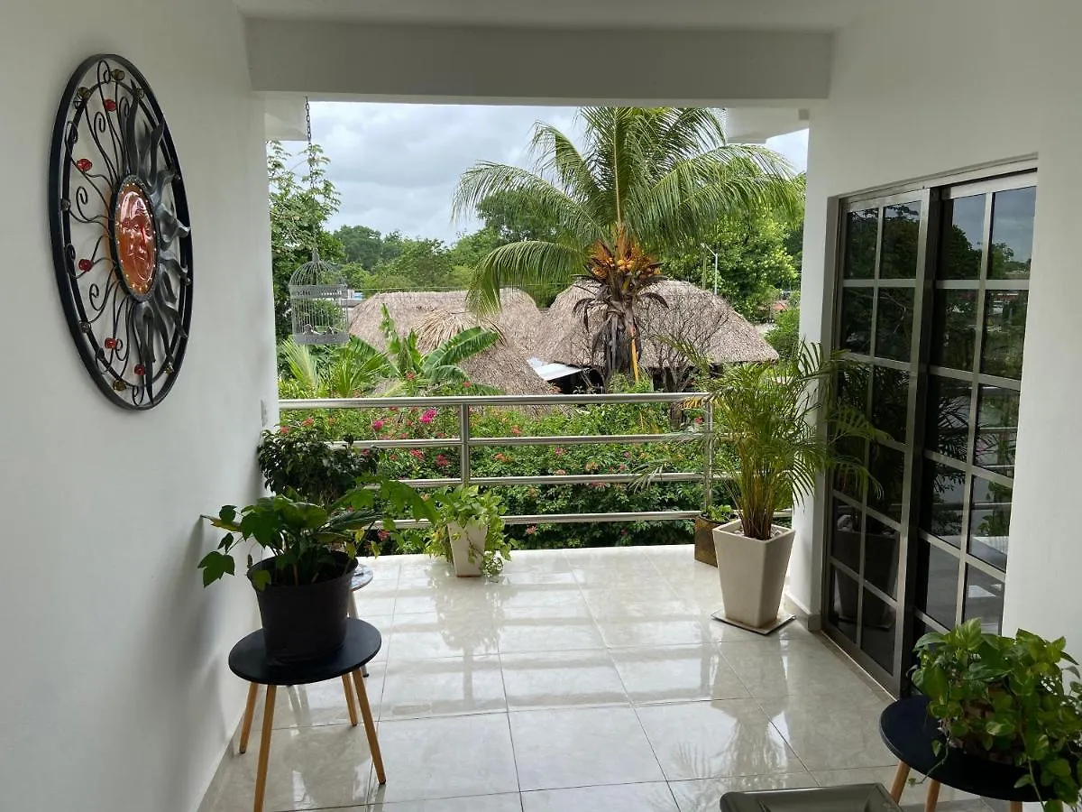 Bed and Breakfast Casa Bugambilias Bacalar Mexiko